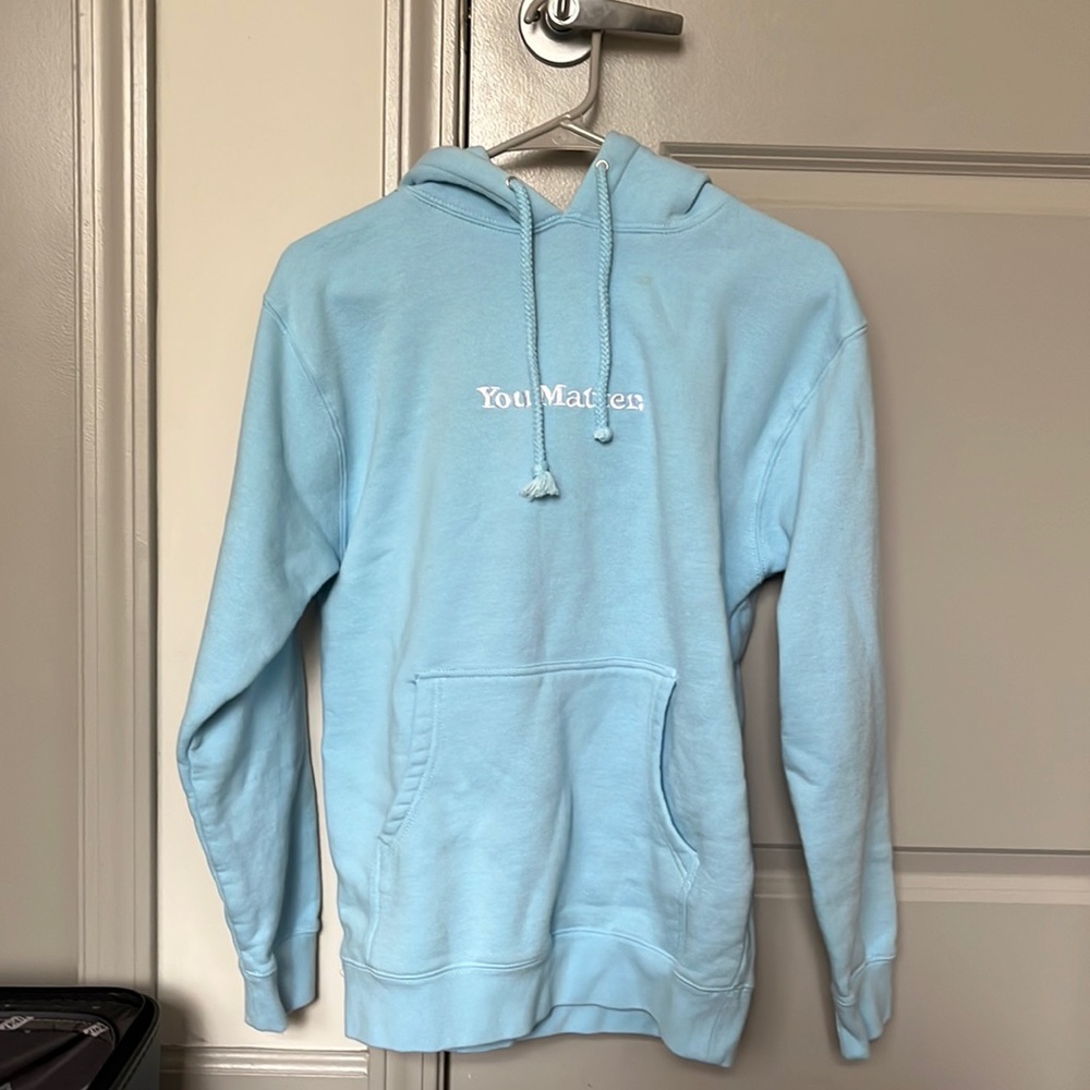 Baby Blue You Matter by Demetrius Harmon sweatshirt